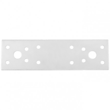 Пластина перфорированная прямая 140х40х1,5мм Сибртех 46494 фото Пластина перфорированная прямая 140х40х1,5мм Сибртех 46494 картинка